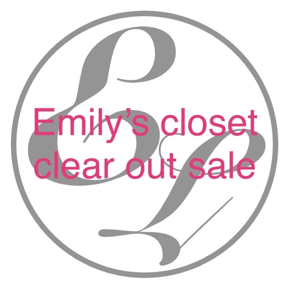 Closet clear out sale